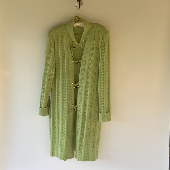 VINTAGE ST. JOHN COLLECTION KNIT COAT - Picture 3 of 5